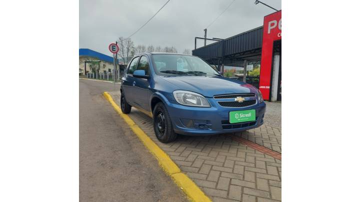 CHEVROLET - CELTA - 2014/2015 - Azul - R$ 36.900,00